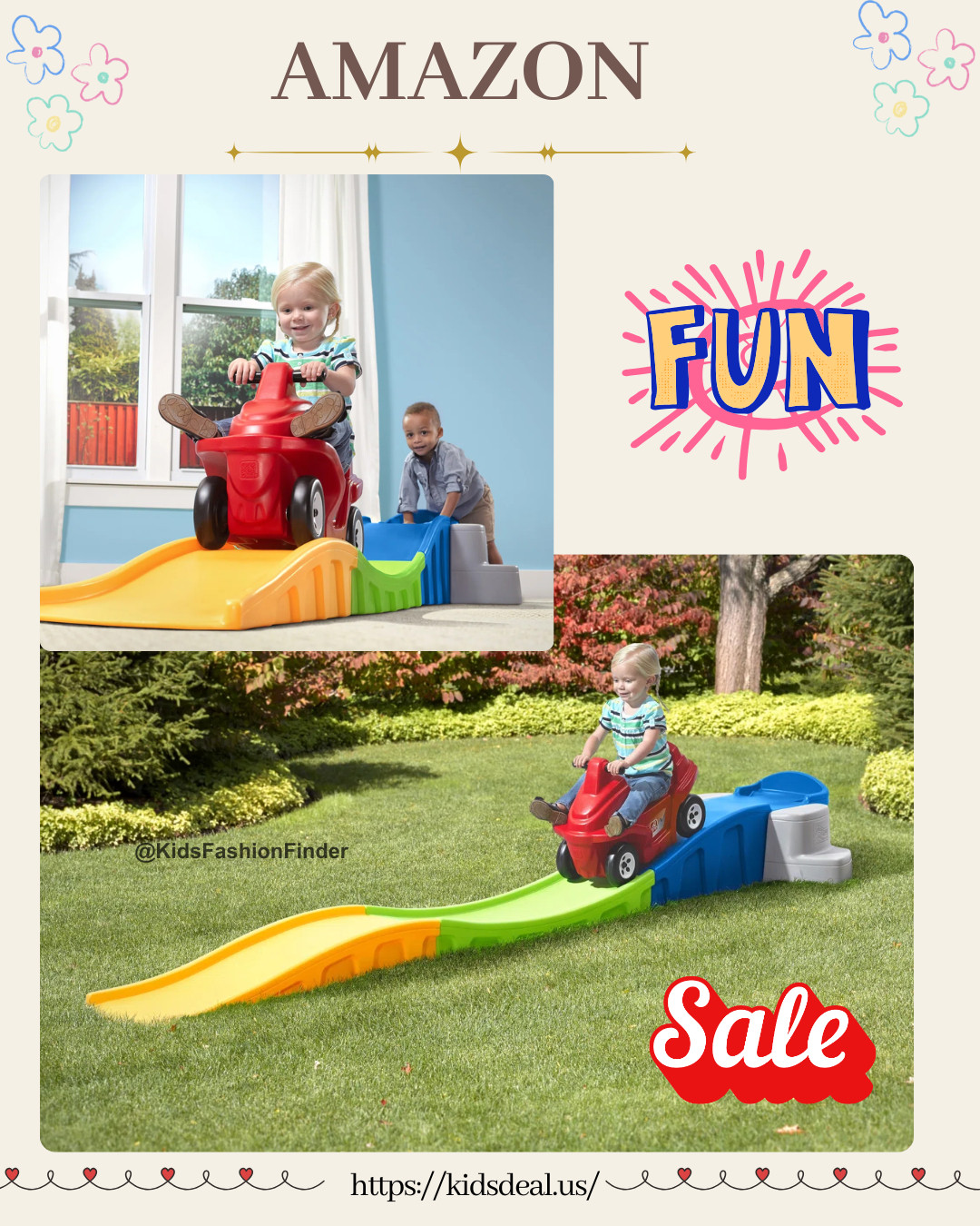 🎢✨ Step2 Up & Down Roller Coaster — Kids LOVE it!

So much fun for little thrill seekers 😍
Easy to set up and perfect for active play at home 🏡💛

Kids can ride again & again — great for building balance and confidence 🙌
(Best with adult supervision for kids under 4 👀)

A total hit for playtime! 🎉

#Step2 #RollerCoasterToy #ToddlerFun #ActivePlay #KidsToys #BackyardFun #MomFinds #Playtime #KidsActivities #AmazonFinds #GiftIdeasForKids 🎢💛 

 

#LTKHome #LTKSaleAlert #LTKKids