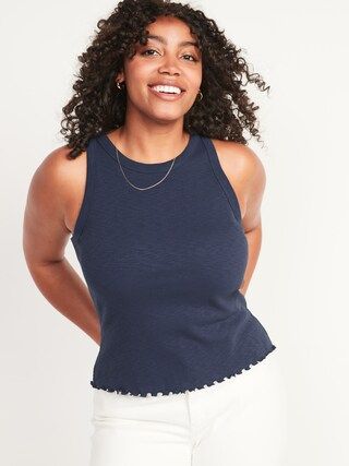 Fitted Rib-Knit Tank for Women | Old Navy (US)