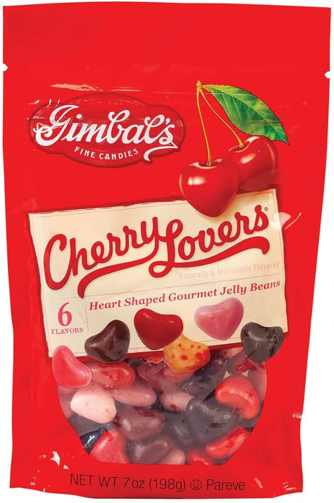 Gimbals Cherry Lovers Jelly Beans 7oz. | Amazon (US)