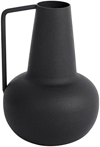 Modern Farmhouse Glam Metal Vase, Black Flower Vase Home Amazon finds Amazon deals Amazon sales   | Amazon (US)