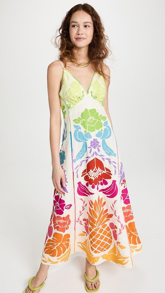 Tropical Graphic Placed Maxi Dress | Shopbop
