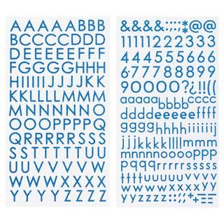 Glitter Block Alphabet Stickers by Recollections™ | Michaels | Michaels Stores