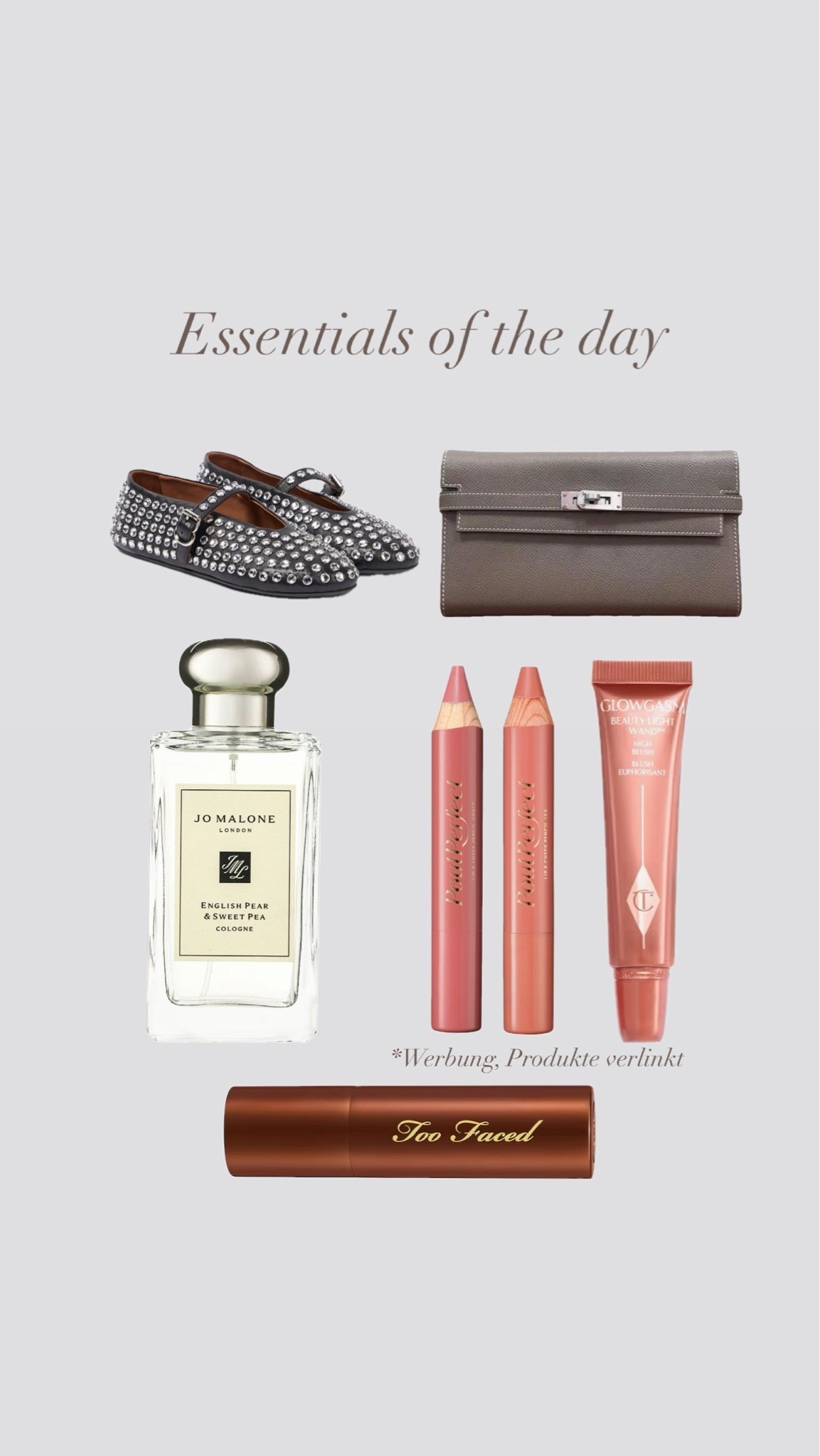 Essentials of the day 👜

#LTKbeauty #LTKü50 #LTKluxury
