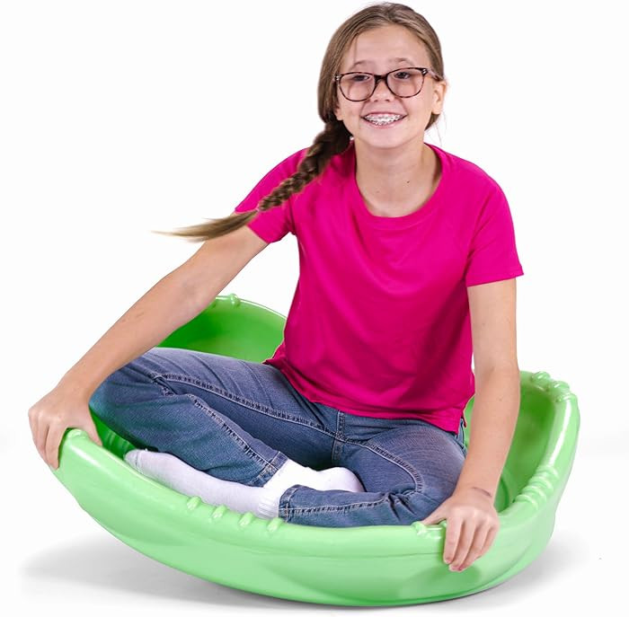 Simplay3 Rock and Spin Sensory XL Wobble Disk, Climbing Dome for Toddlers and Kids Rocking and Cl... | Amazon (US)