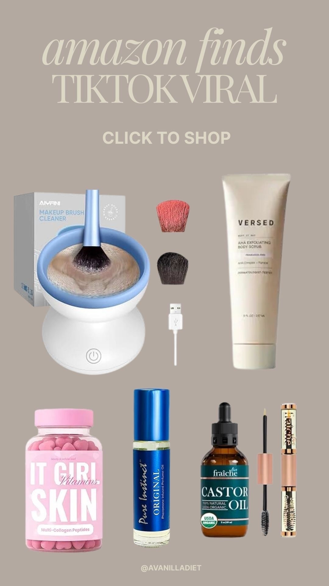 ✨ TikTok Viral Products on Amazon✨

The internet made me buy it 👀💅

#tiktokmademebuyit #viralfavorites #viraltiktokproducts #amazonfinds #amazonbeauty #tiktoktrending #beautyobsessed #selfcarefinds #stockingstuffers #ltkfinds #ltktrending #affordablefinds #musthaves #giftideas #holidayfinds #amazonfinds

#LTKselfcare #LTKBeauty #LTKFindsUnder50