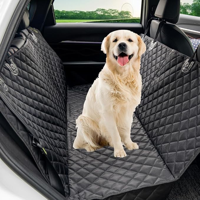 Dog Car Seat Cover for Pets 100% Waterproof Seat Cover Hammock 600D Heavy Duty Scratch Proof Nons... | Amazon (US)