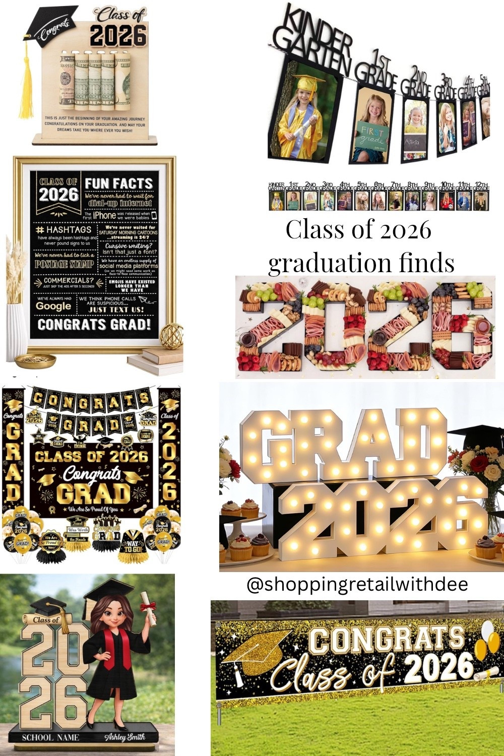 Class of 2026 grad party inspo 🎓✨ Shop yard signs, party decor, and 2026 charcuterie boards to make the celebration extra special! Perfect for teen and young adult grads. 🛒 #ClassOf2026 #GradPartyDecor #GraduationGiftIdeas #GraduationDecor #GradPartyInspo #PartySuppliesForGrads #TeenGradParty #graduation #grads