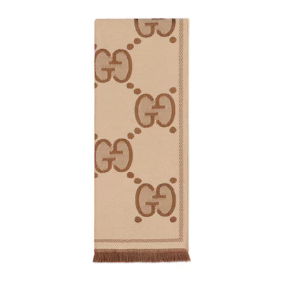 Gucci GG wool jacquard scarf | Gucci (US)