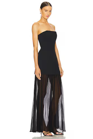 L'Academie by Marianna Amiens Gown in Black from Revolve.com | Revolve Clothing (Global)