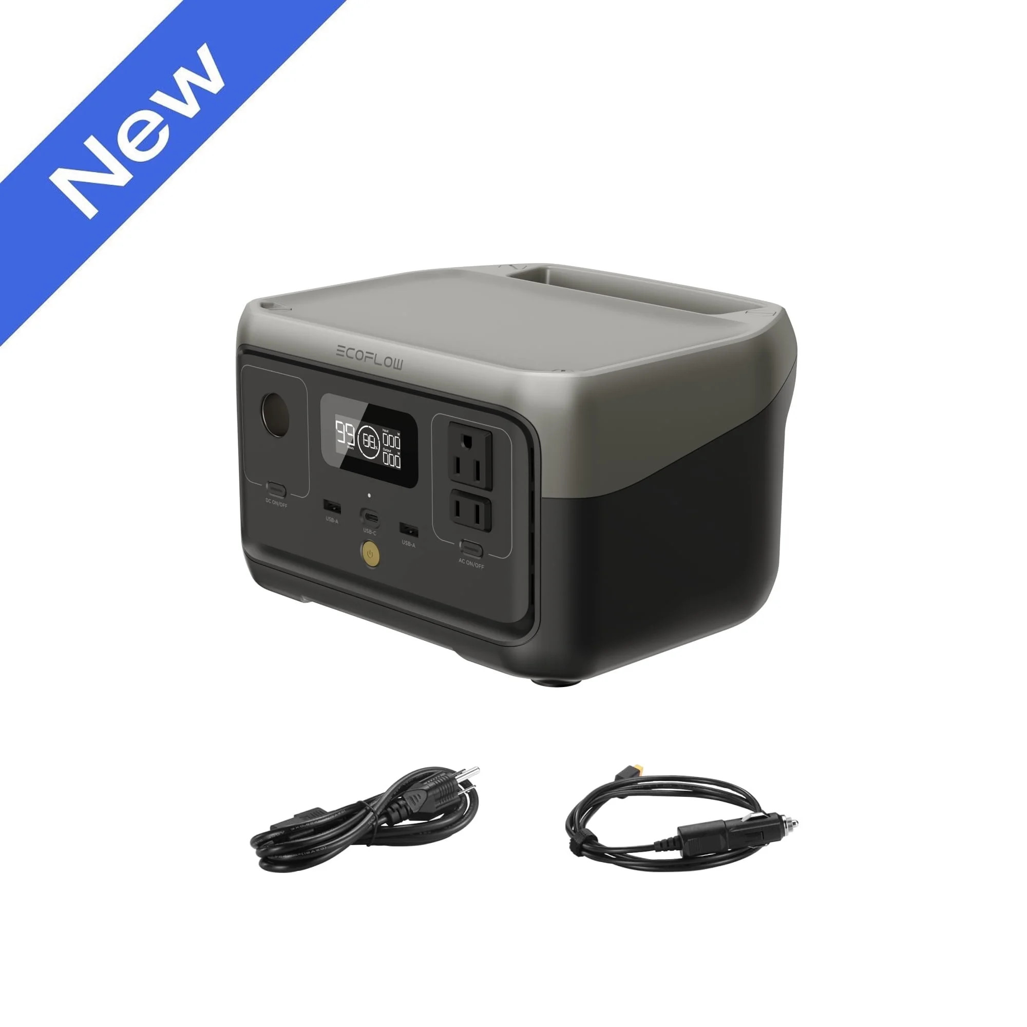 EF EcoFlow Portable Power Station RIVER 2 240,243wh LiFePO4 Battery/1 Hour Fast Charging, 600W Ou... | Walmart (US)