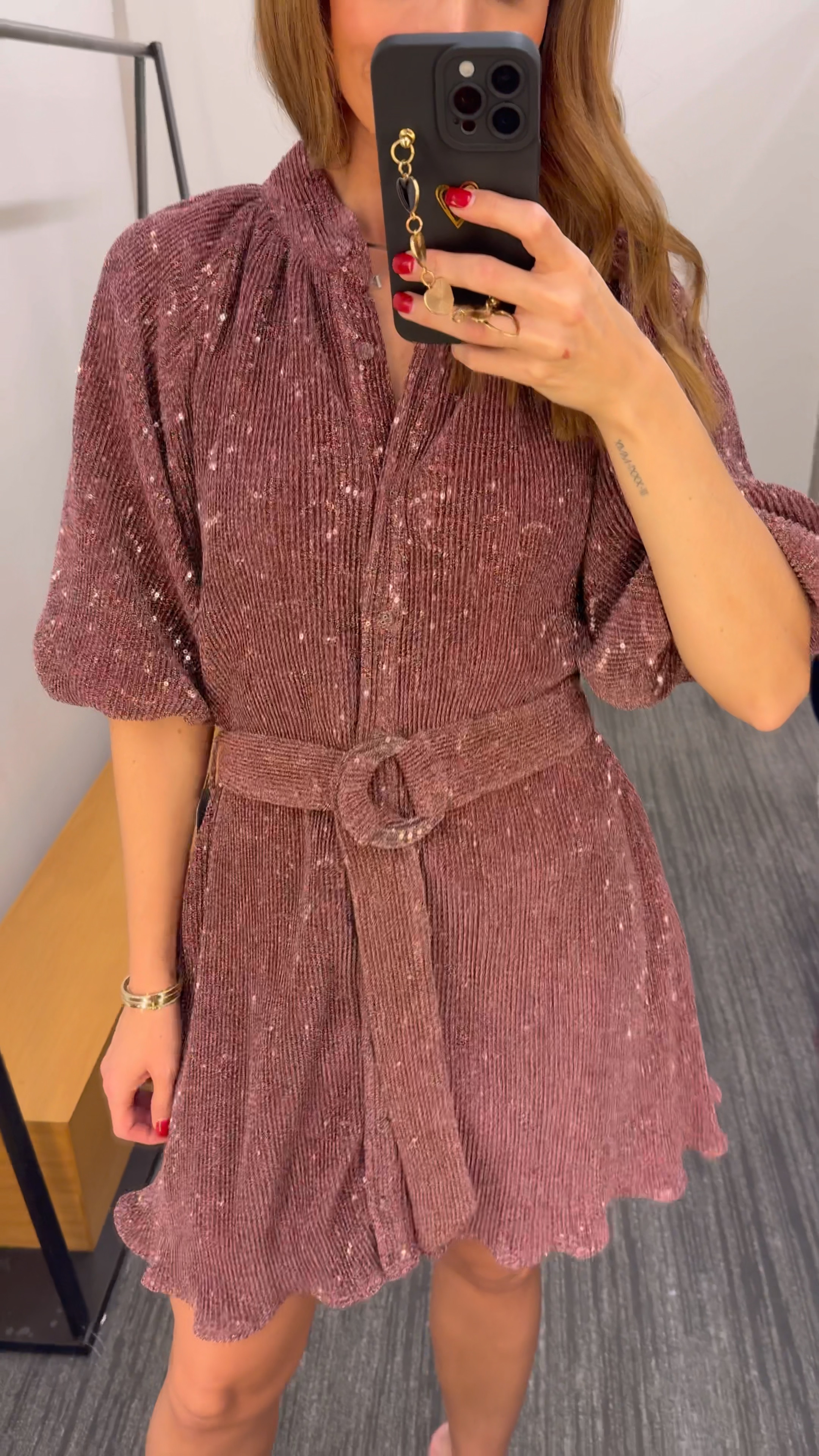 Holiday party looks, s in dress, 6 in jumpsuit 