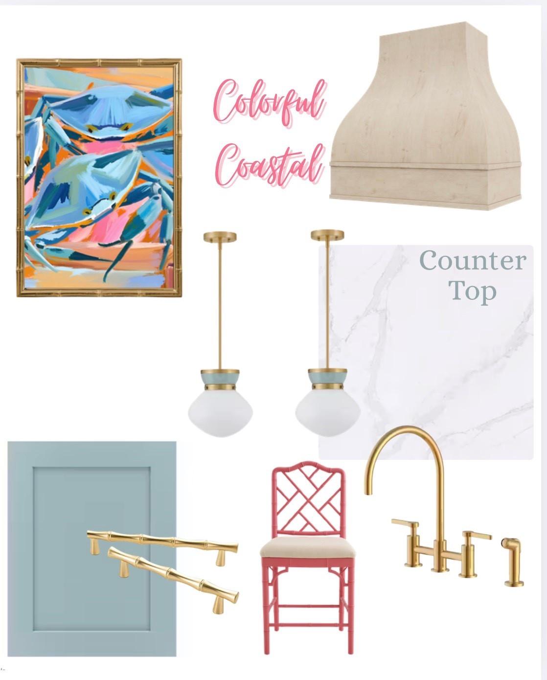 Coastal Kitchen.

Colorful Coastal, beach house, coastal design

#LTKHome