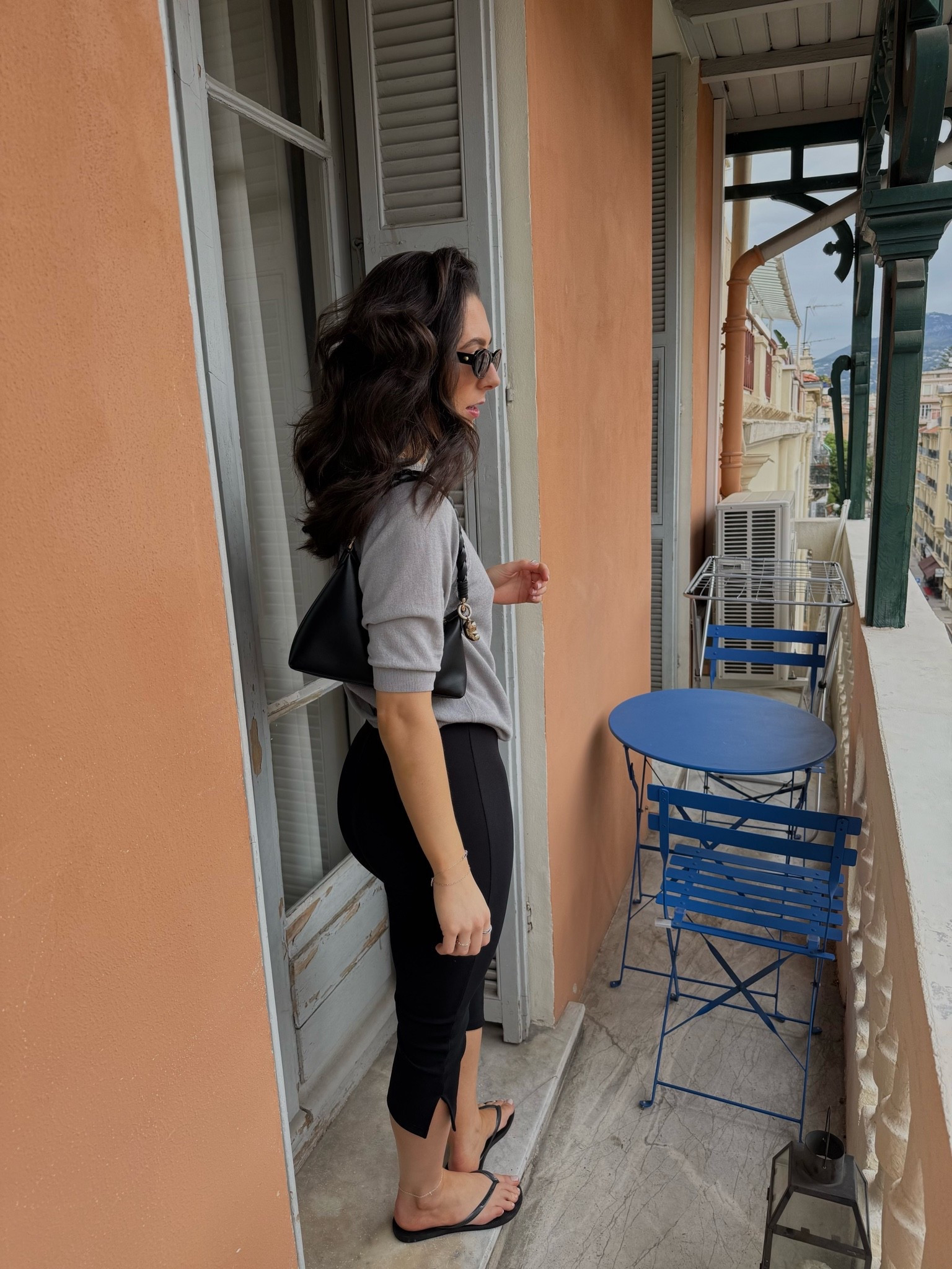 Day one in Nice 🥐 I wear size XS in the capris (currently sold out but linked a couple alternatives), top is old Zara! Summer outfit ideas, capri leggings, H&M, summer OOTD

#LTKsummer #LTKtravel #LTKeurope