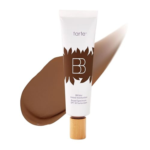 tarte BB blur tinted moisturizer Broad Spectrum SPF 30 - mahogany (very deep skin with a balance of warm & cool undertones) - full size | Amazon (US)