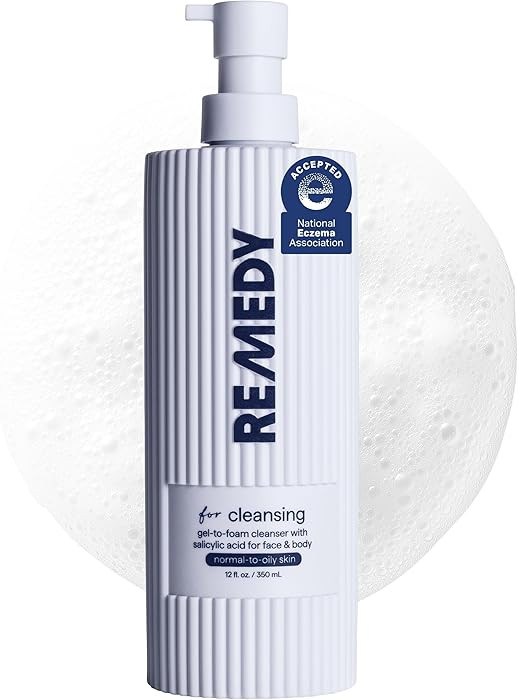 Remedy Gel-to-Foam Cleanser | Gentle Exfoliating Face Wash | Salicylic Acid, Ceramides and Green ... | Amazon (US)