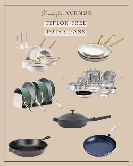 I’m swapping out my toxic Teflon pans for non-toxic alternatives! Here are some of the ones I’ve found!

#ourplace #caraway #alwayspan #kitchen

#LTKhome #LTKFind