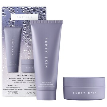 The Body Duo Mini Body Scrub + Moisturizer Essentials - Fenty Skin | Sephora | Sephora (US)