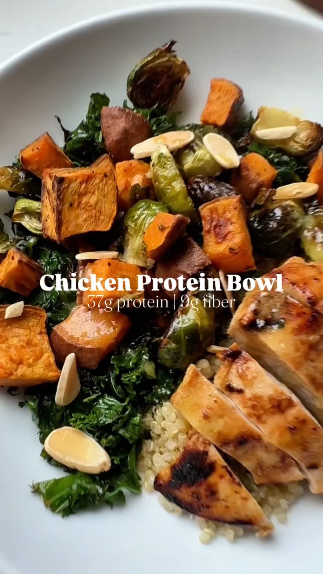 This Chicken Protein Bowl is the ultimate meal-prep friendly balanced dinner that’s hearty, flavorful and worth every bite. It’s packed with quinoa, roasted veggies, juicy chicken, and that addictive maple dijon dressing. 🥗🍗

Macros: 586 cals | 37g protein | 31g fat | 43g carbs | 9g fiber 

protein goals | protein bowl | fall bowl recipe | fall recipes | fiber goals | meal prep

https://www.eatingbirdfood.com/protein-bowl/

#LTKfoodie #LTKActive #LTKfitnessgoals