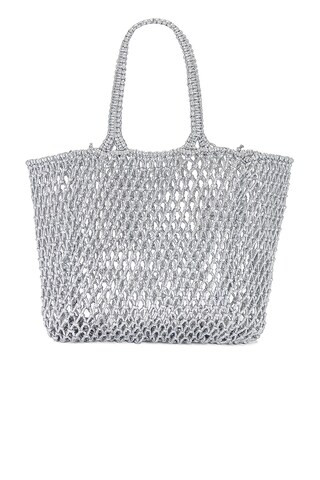 BTB Los Angeles Siena Tote in Silver from Revolve.com | Revolve Clothing (Global)