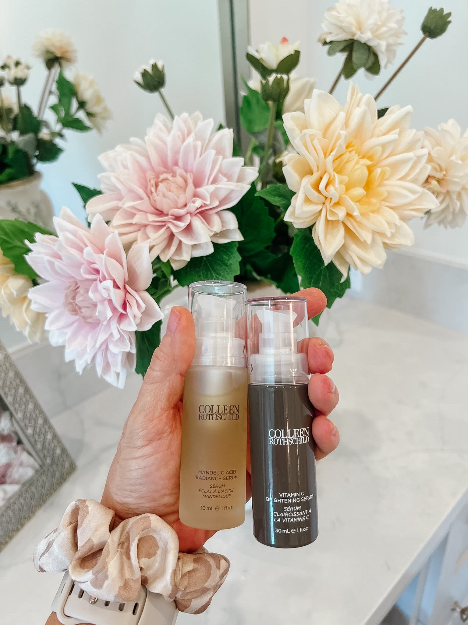 Colleen Rothschild 

I swear by using the Vitamin C in the morning and then the Mandelic Acid Serum at night which made a huge difference in the hyperpigmentation on my cheeks. After using that combo for so long, the dark spots are barely there. 

#CRpartner

#LTKmomlife #LTKBeauty #LTKselfcare