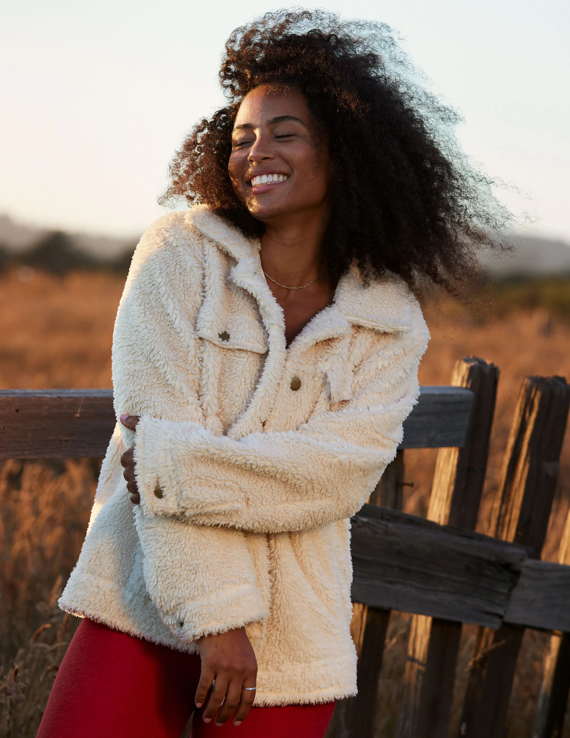 Ultra Cozy Fleece Shacket | Beyond Yoga | Beyond Yoga