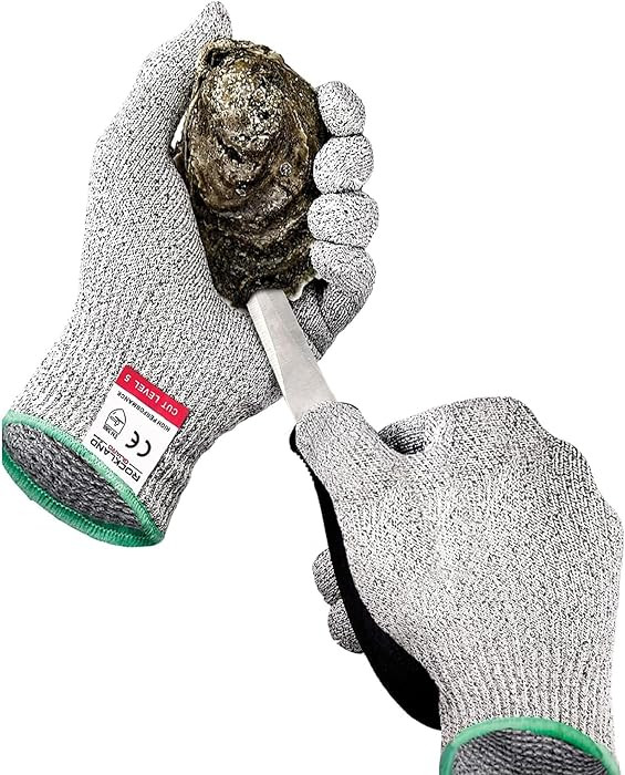 Professional Oyster Shucking Kit - 3.5\u201d Heavy Duty Stainless Steel Oyster Shucking Knife and... | Amazon (US)