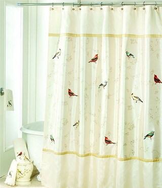 Gilded Birds Shower Curtain | Dillard's