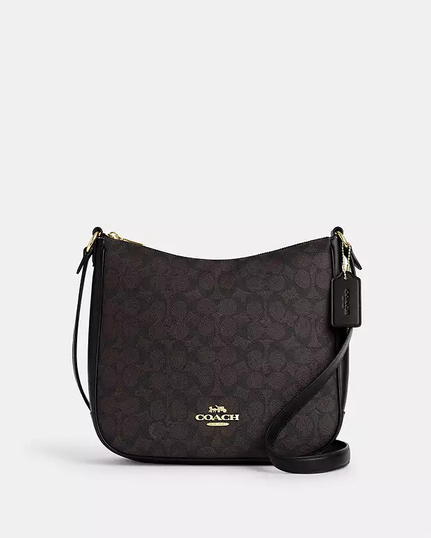 Ellie File Bag In Signature Canvas | Coach Outlet US