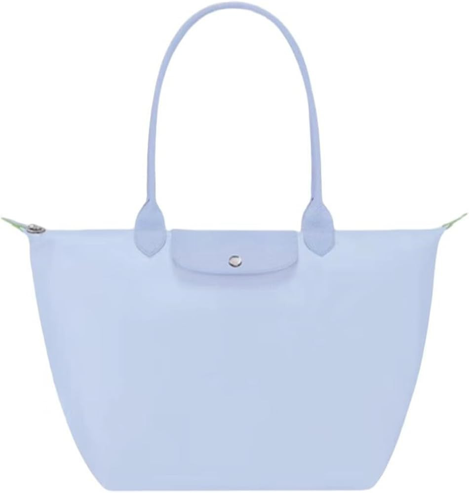 Women's Nylon Tote Bag, Large Capacity Waterproof Shoulder Bags, Spacious Handbag with Metal Zipp... | Amazon (US)