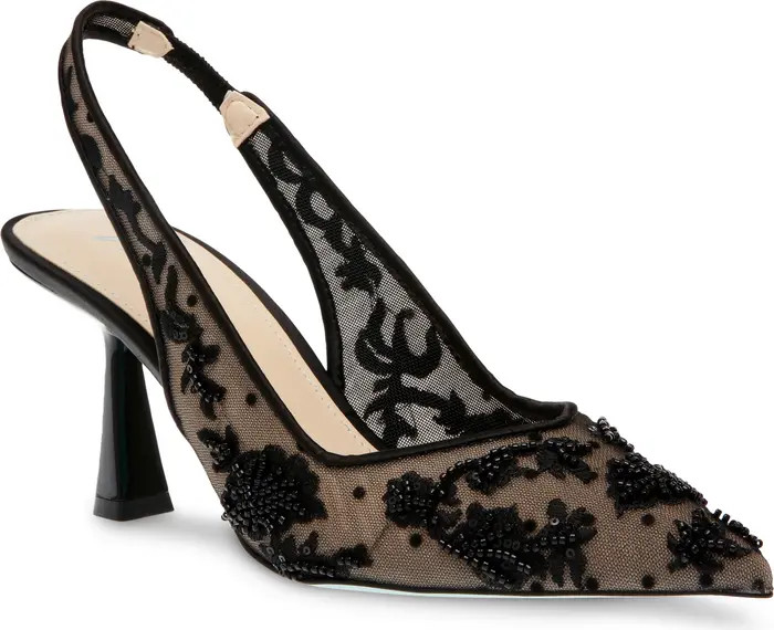 Nikki Pointed Toe Slingback Pump (Women) | Nordstrom