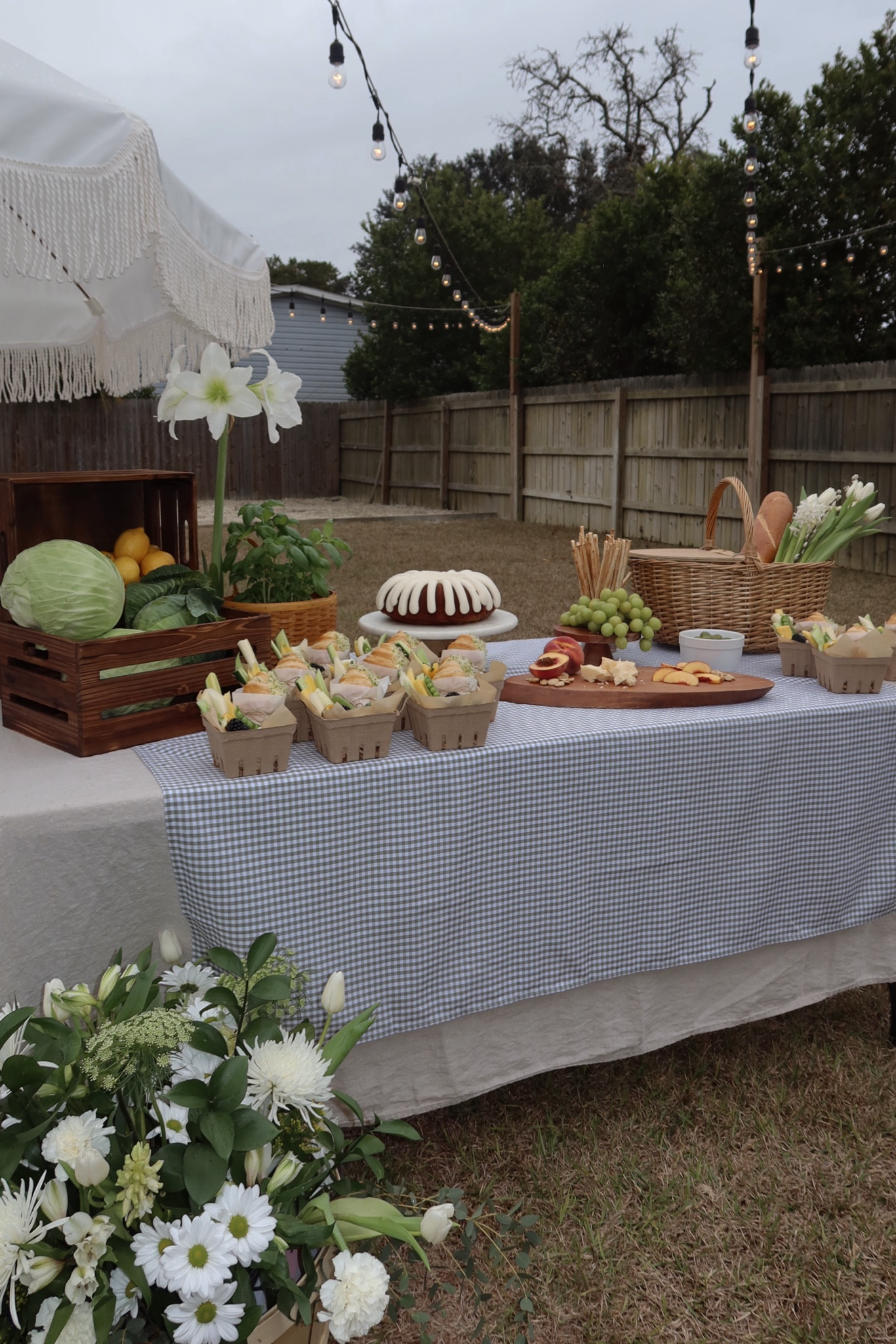 Market theme table decor 🧺🥬

#LTKHome #LTKParties