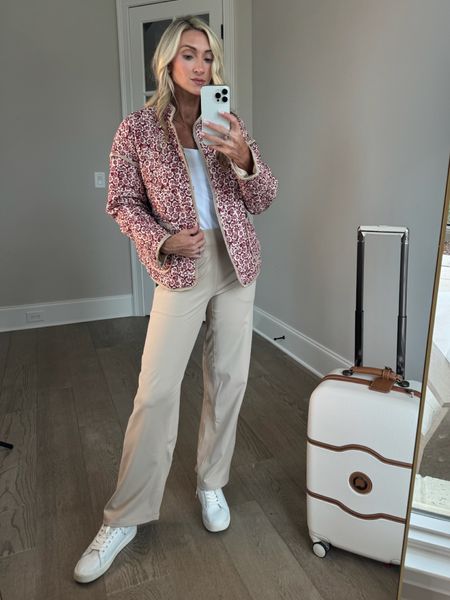 Amazon travel outfit for spring and summer! I always love a cute jacket for the chilly airport! 



#LTKtravel #LTKstyletip #LTKSeasonal