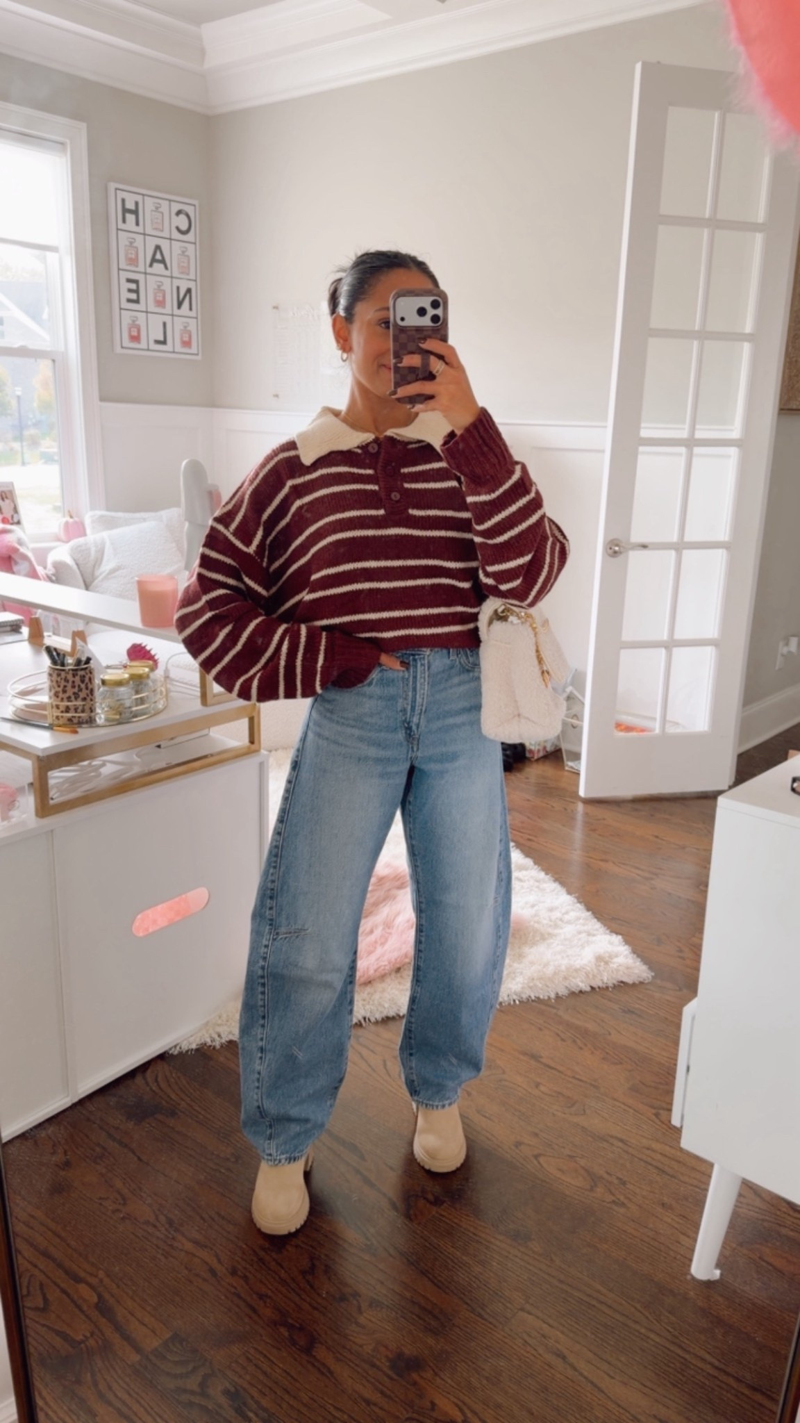 Barrel jeans
Wearing size 24
Burgundy sweater
Fall outfits
Pumpkin patch outfit


#LTKStyleTip #LTKSaleAlert #LTKFindsUnder50