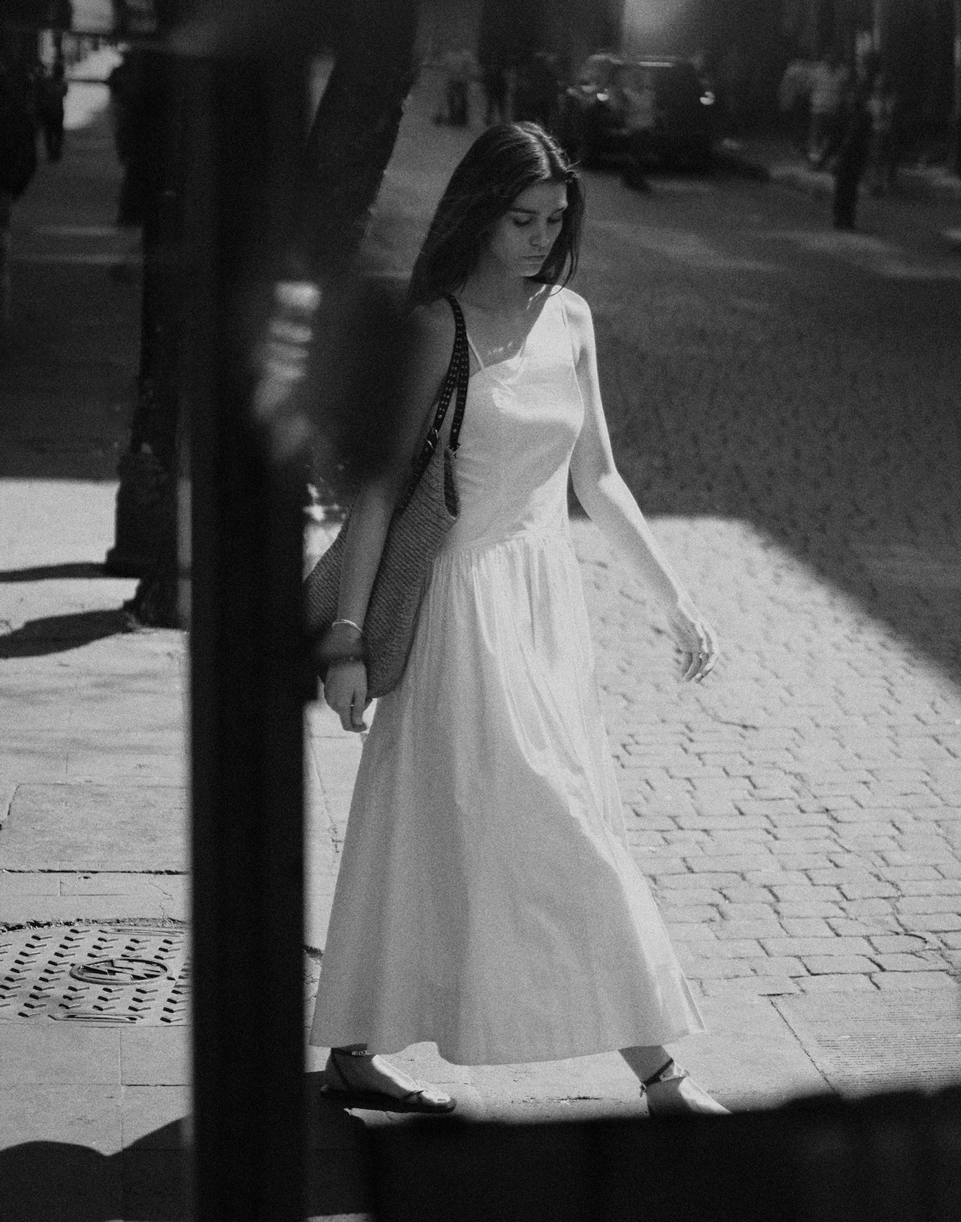 Poplin Seamed Midi Dress | Madewell