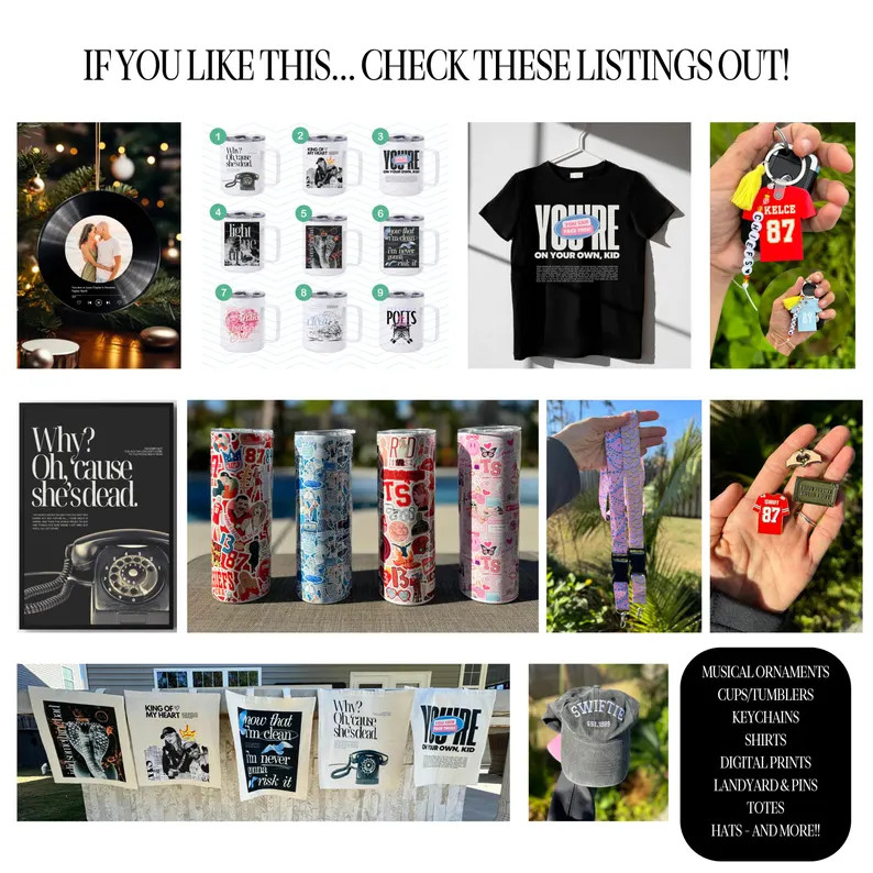 Taylor-inspired Mug Collection Song Lyric Cups Music Lover Gifts Rep 1989 Midnights TTPD Era Desi... | Etsy (US)