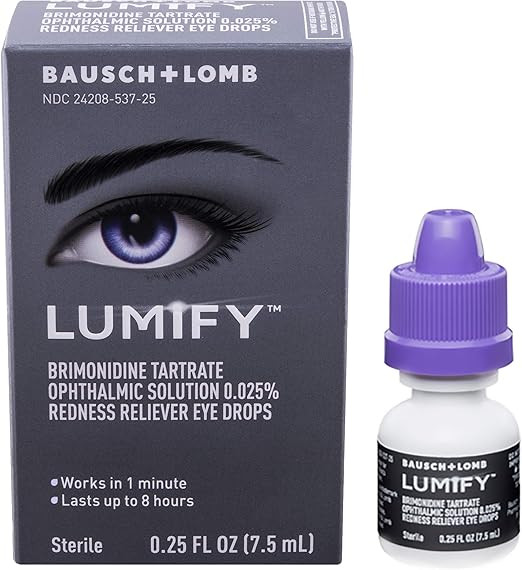 LUMIFY Redness Reliever Eye Drops 0.25 Fl Oz (7.5mL) | Amazon (US)