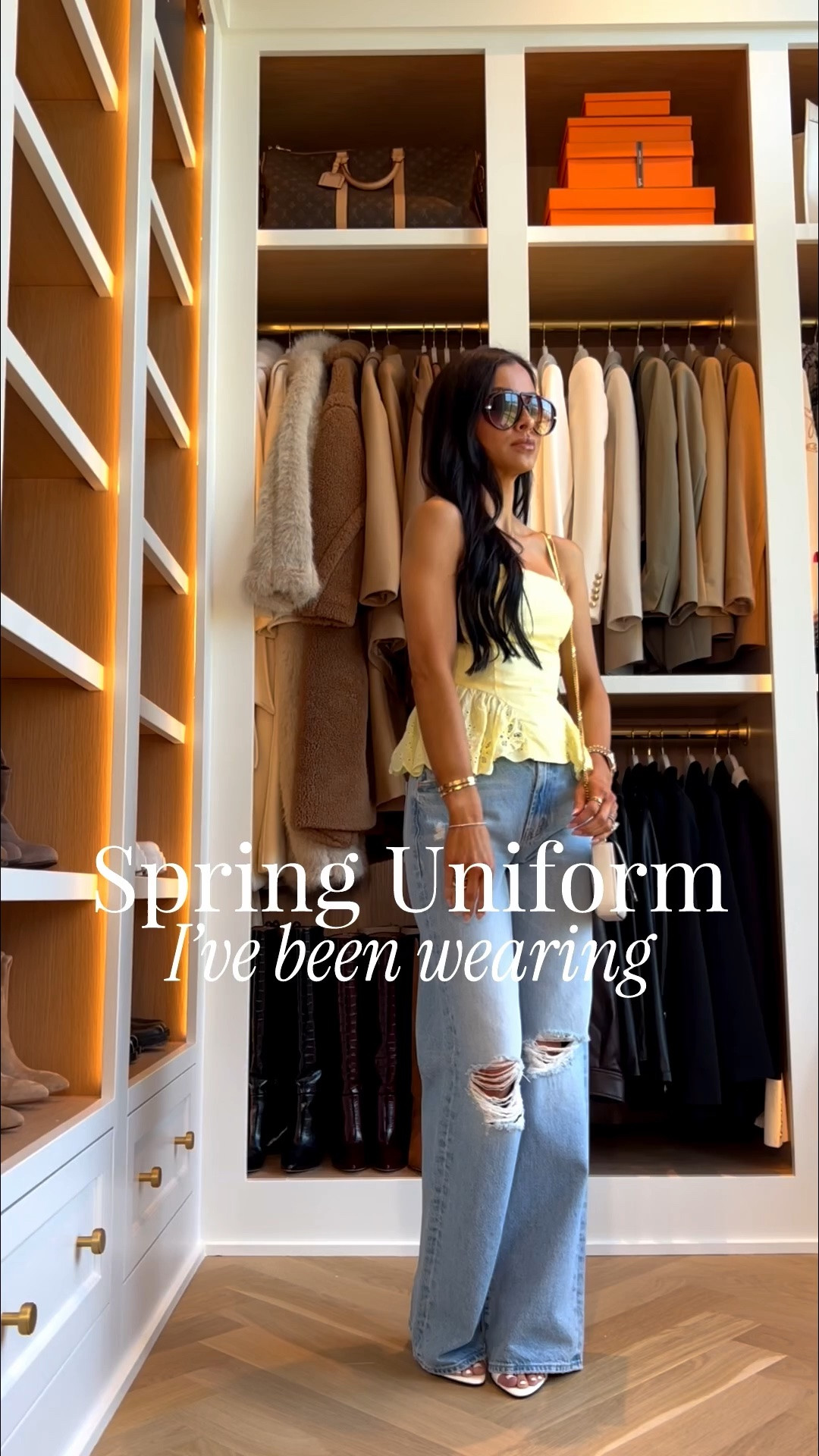 No gatekeeping these flattering spring tops will be sure to give you compliments every time
Wearing an XS in everything 
Spring date, night outfit idea / casual spring outfits 

Astr the label peplum cami
Mother distressed jeans 
Amazon sunglasses
Nordstrom white heels

#LTKootd #LTKPetite #LTKSeasonal