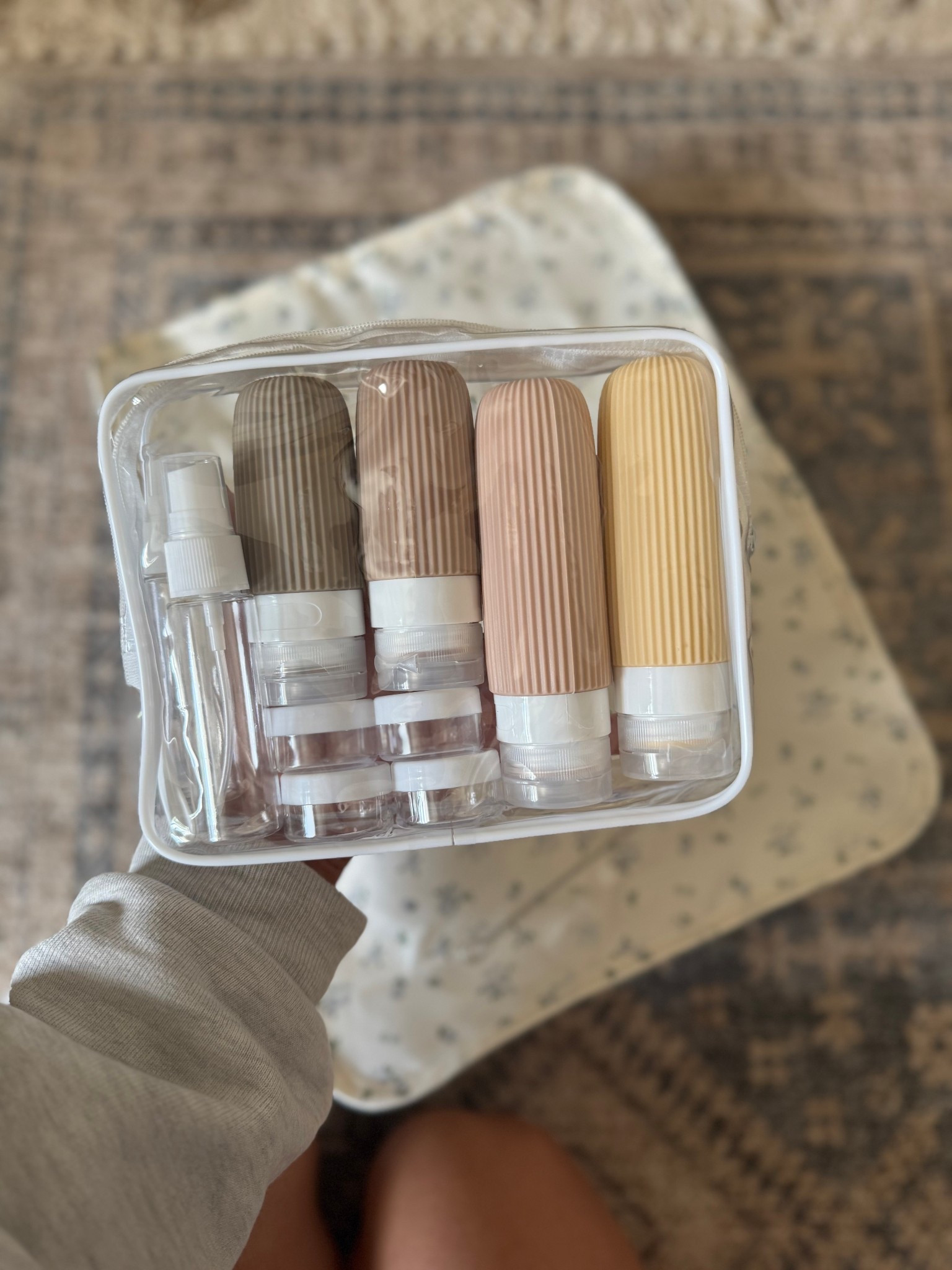 Love these for traveling. Under $10 and comes with labels and even a funnel to pour your liquids in ✨

#LTKTravel #LTKFindsUnder50 #LTKBeauty