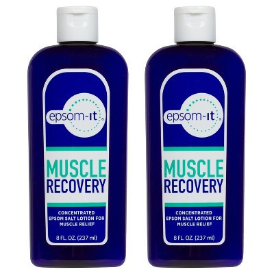 Epsom-It Muscle Recovery Bottle - 8 oz - 2Pk | Target