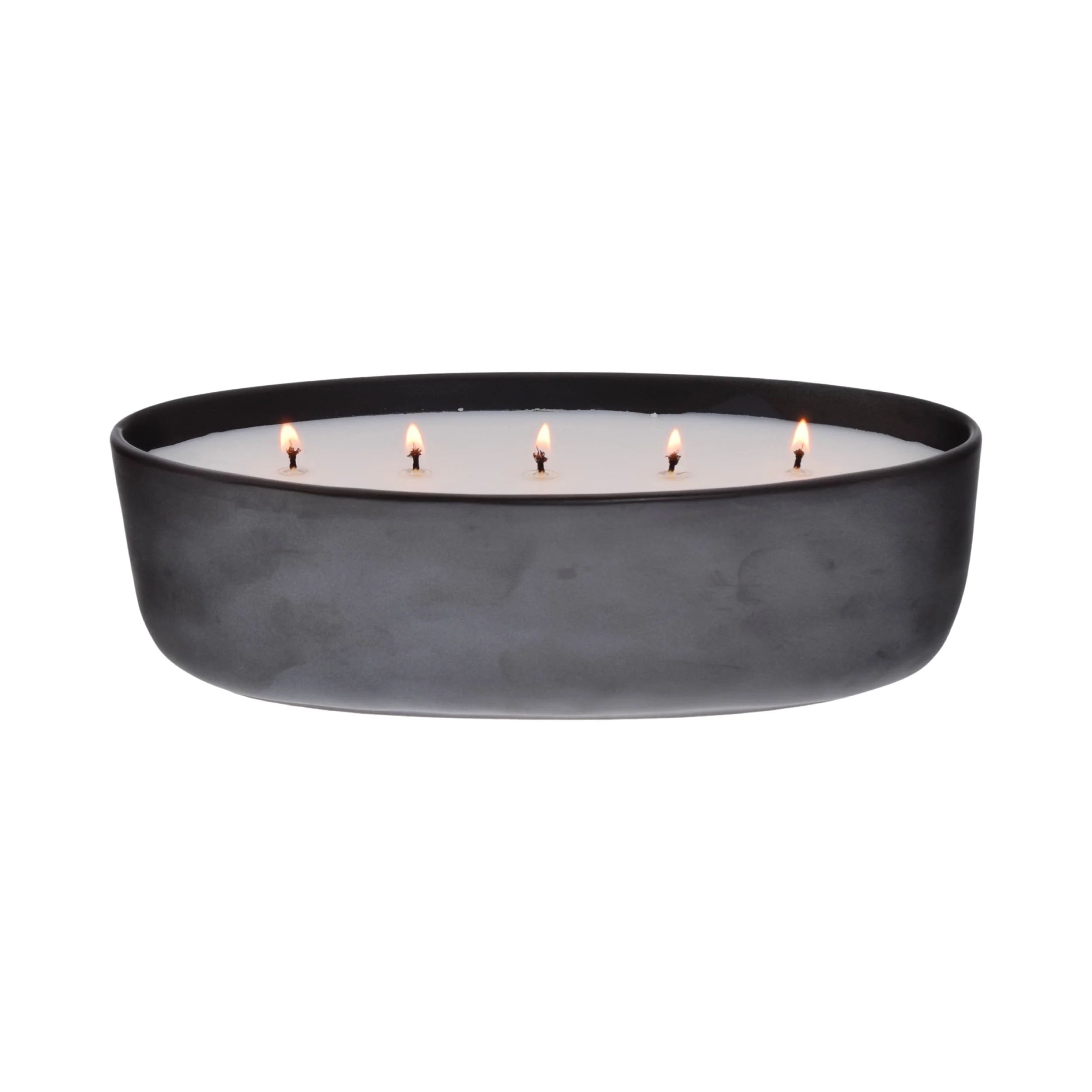 Better Homes & Gardens 40.5oz Warm Leather & Amber Scented 5-Wick Oversized Candle | Walmart (US)