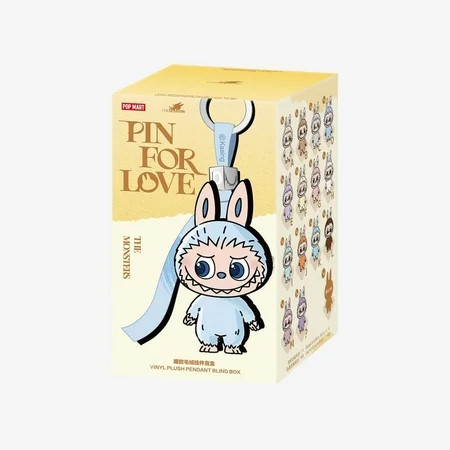Pop Mart THE MONSTERS (Labubu) Pin for Love Series-Vinyl Plush Pendant Blind Box (A-M) | Walmart (US)