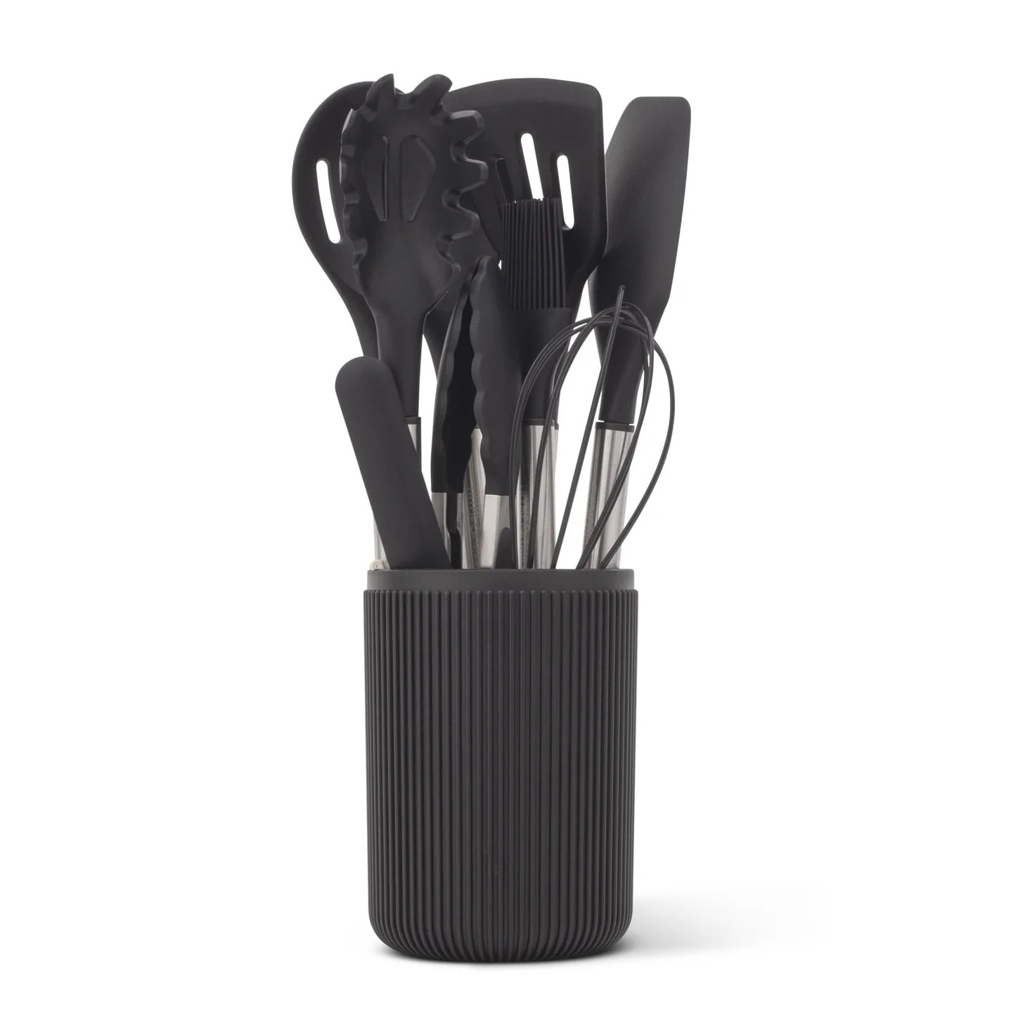 Thyme & Table 10-Piece Silicone Gadget Set - Black | Walmart (US)
