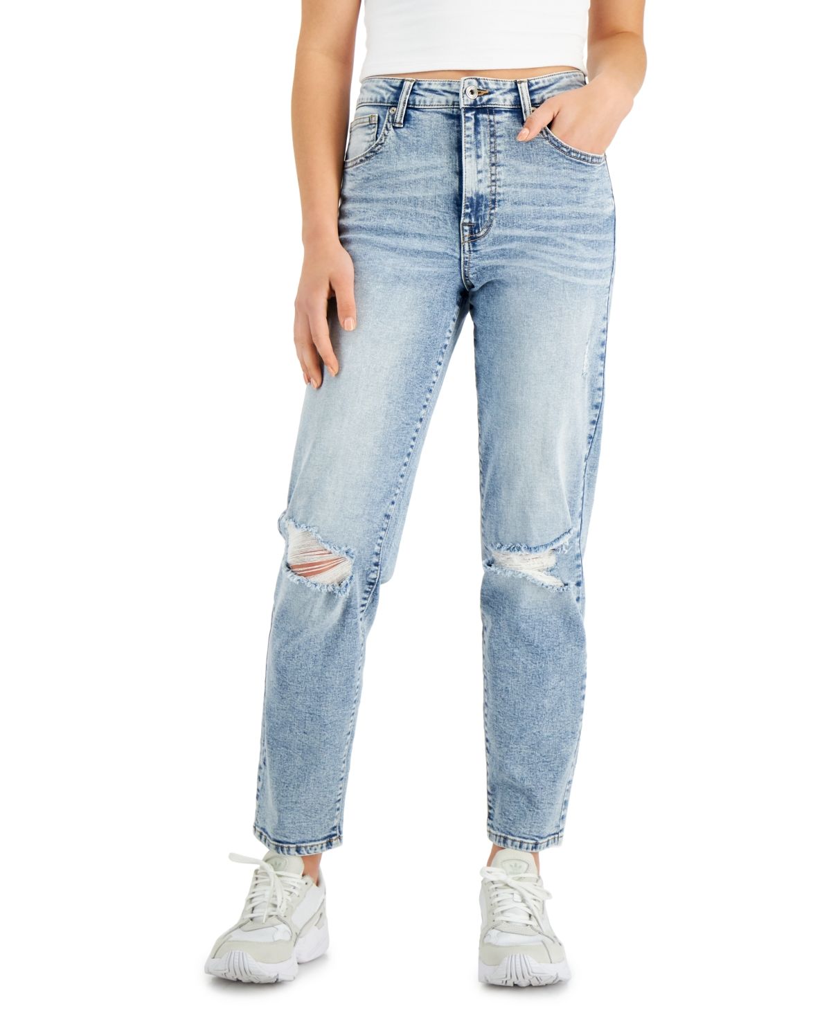 Celebrity Pink Juniors' Slim Dad Jeans | Macys (US)