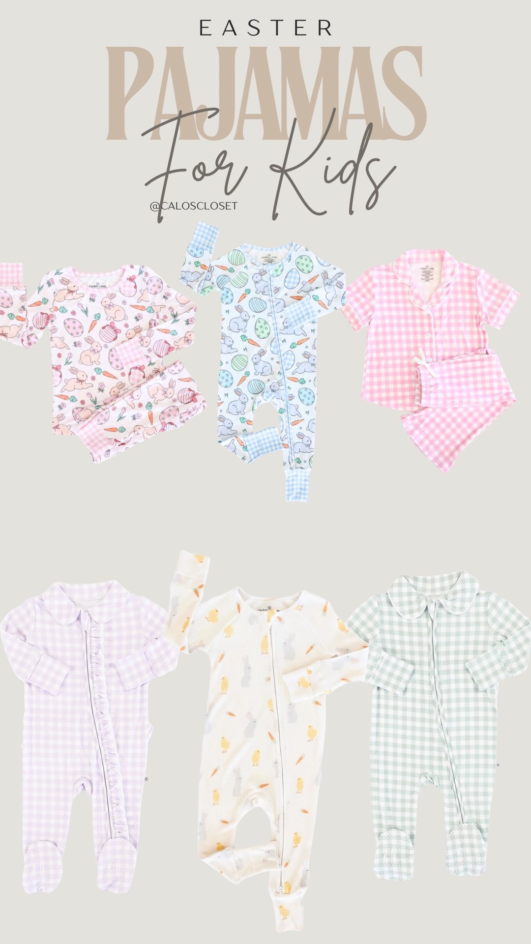 Easter jammies might be my favorite tradition 🐣🌸 There’s just something about soft pastels, sweet prints, and those cozy slow holiday mornings. I rounded up the cutest kids Easter pajamas—from classic bunnies to the softest sets that actually last beyond the holiday. Linking all my favorites so you can snag them before sizes start selling out!

#LTKkids #EasterPajamas #LTKfamily #EasterTraditions #LTKfinds

#LTKbaby #LTKkids #LTKSeasonal