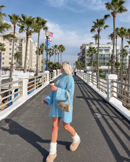 winter blues, but the good kind🦋🩵 this chunky knit sweater dress is soooo good, perfect to layer with this winter! wearing size US 2, you can use code BBXCHERIDANT for $ off🫶🏼 

#LTKstyletip #LTKSeasonal #LTKfindsunder100