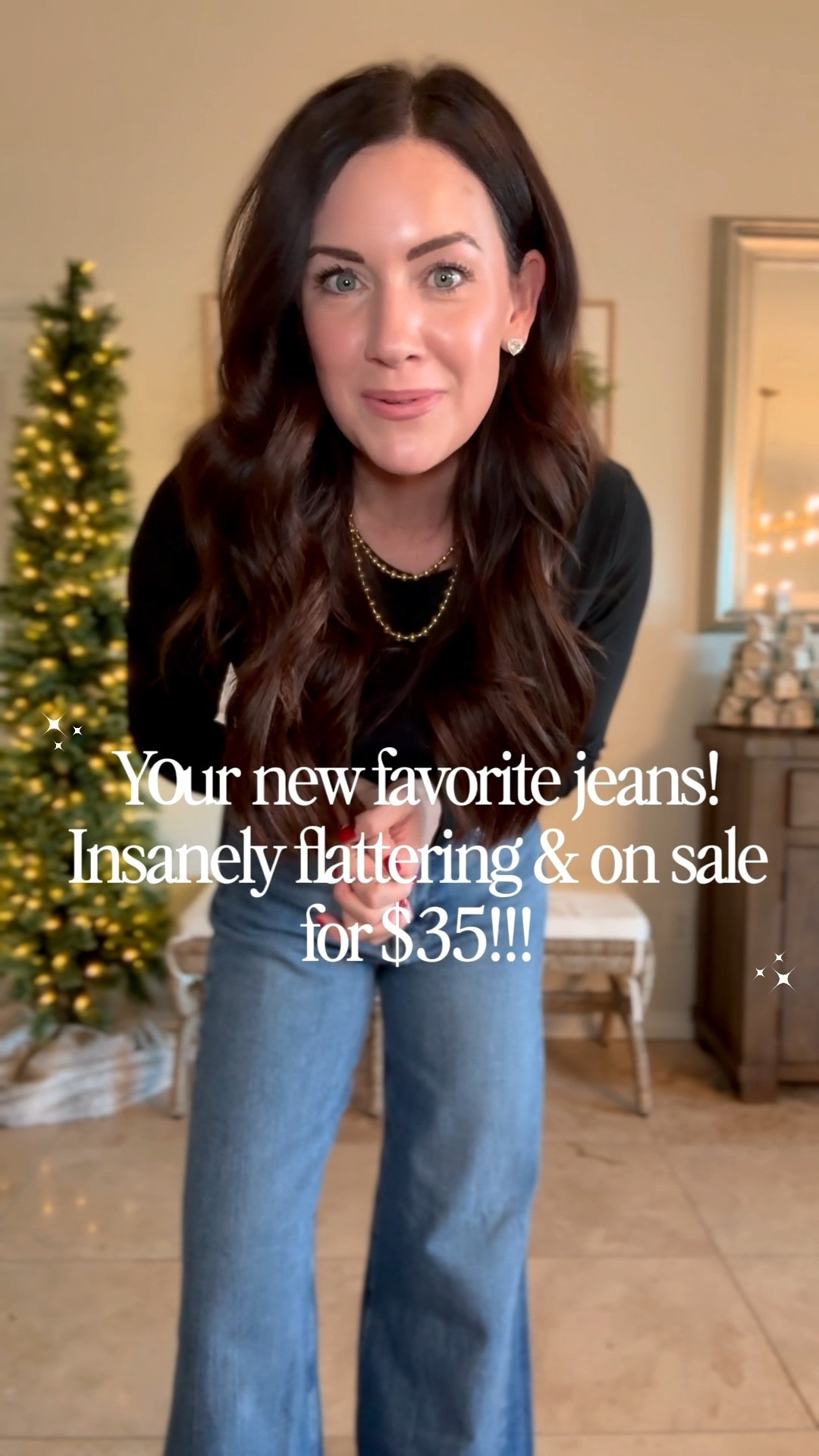 40% off + only $35–these jeans are about to be your new go to pair! Styled 4 ways…which is your fav?! 
.
.
FYI-I size down one size and went with the 2 regular & I’m 5’5 1/2
.
.
#oldnavystyle 

#LTKSaleAlert #LTKFindsUnder50 #LTKHoliday