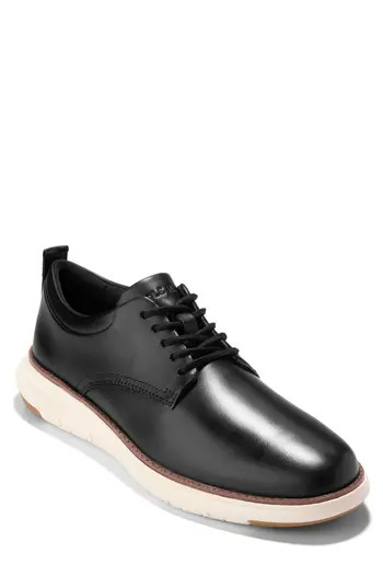 Cole Haan Grand Remix Derby in Black Smooth /Ivory at Nordstrom Rack, Size 13 | Nordstrom Rack