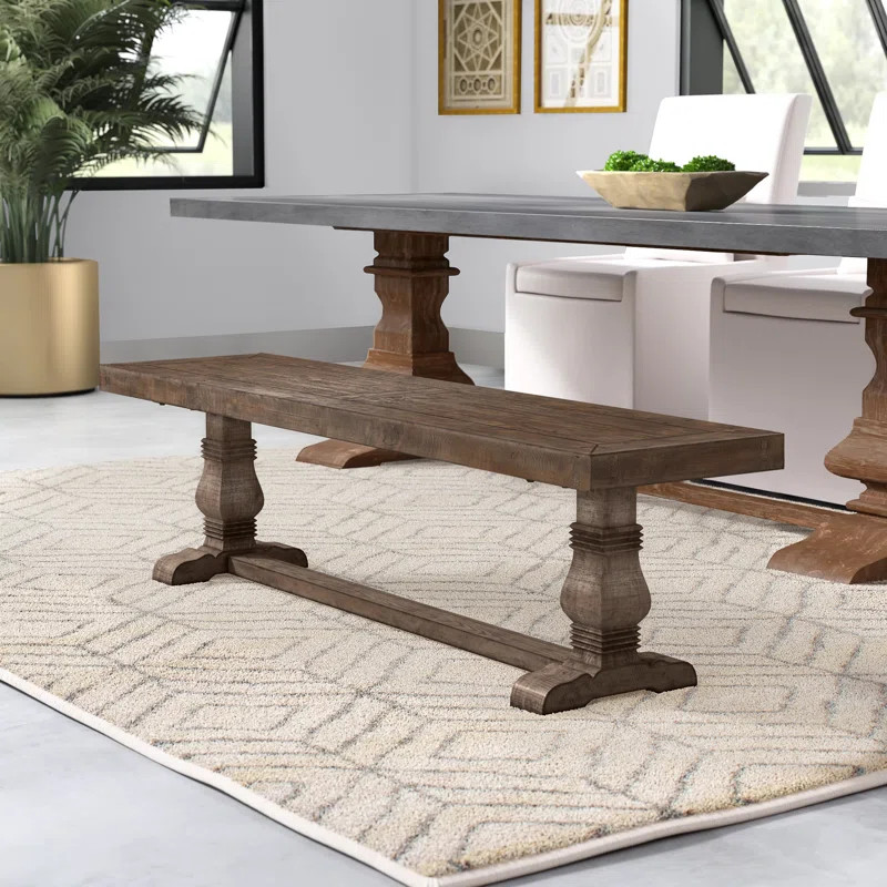 Kinston Wood Bench | Wayfair North America