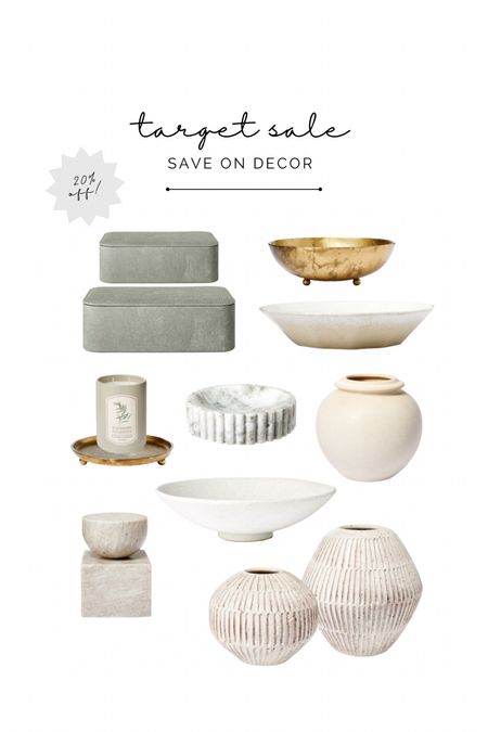 20% off decorative objects at Target with Target Circle!

Shelf decor, vase, marble bowl, tray, candle, studio mcgee, target sale

#LTKsalealert #LTKunder50 #LTKhome