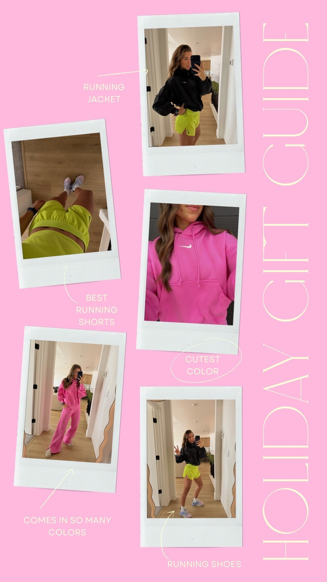 @nike has the cutest items to gift this year!!💝 #teamnike #ad

#LTKHoliday #LTKActive #LTKGiftGuide